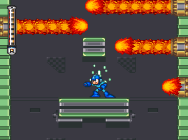 Mega Man 7 screenshot - Turbo Man